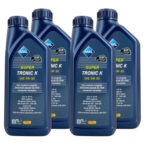 4x1 liter aral supertronic - 4x1, k