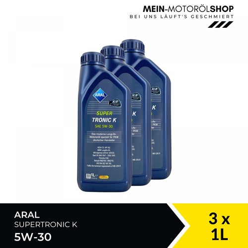 Aral supertronic 30 vw - k, 5w-30