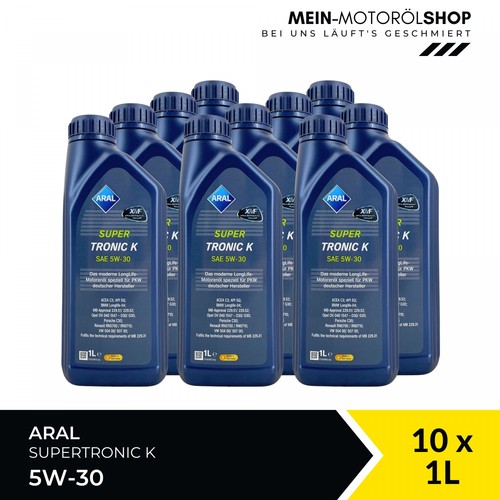 Aral supertronic 30 vw - aral, 5w-30