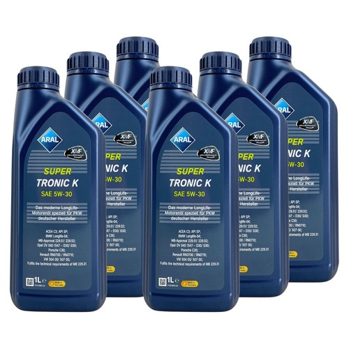 6x1 liter aral supertronic - liter, k