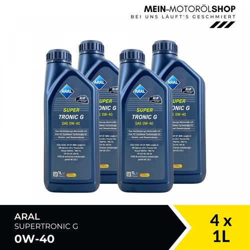 Aral supertronic 40 bmw - aral, 0w-40