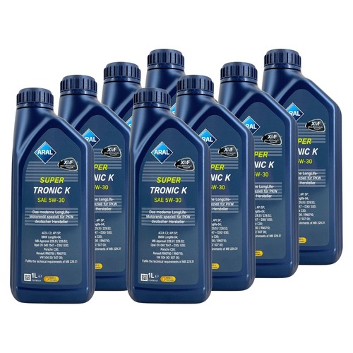 8x1 liter aral - aral, supertronic