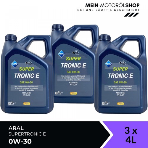 Aral supertronic 30 - e, 0w-30
